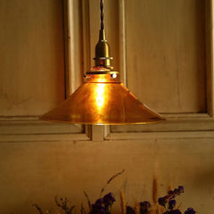 Amber Glass Ceiling light fitting Pendant Light