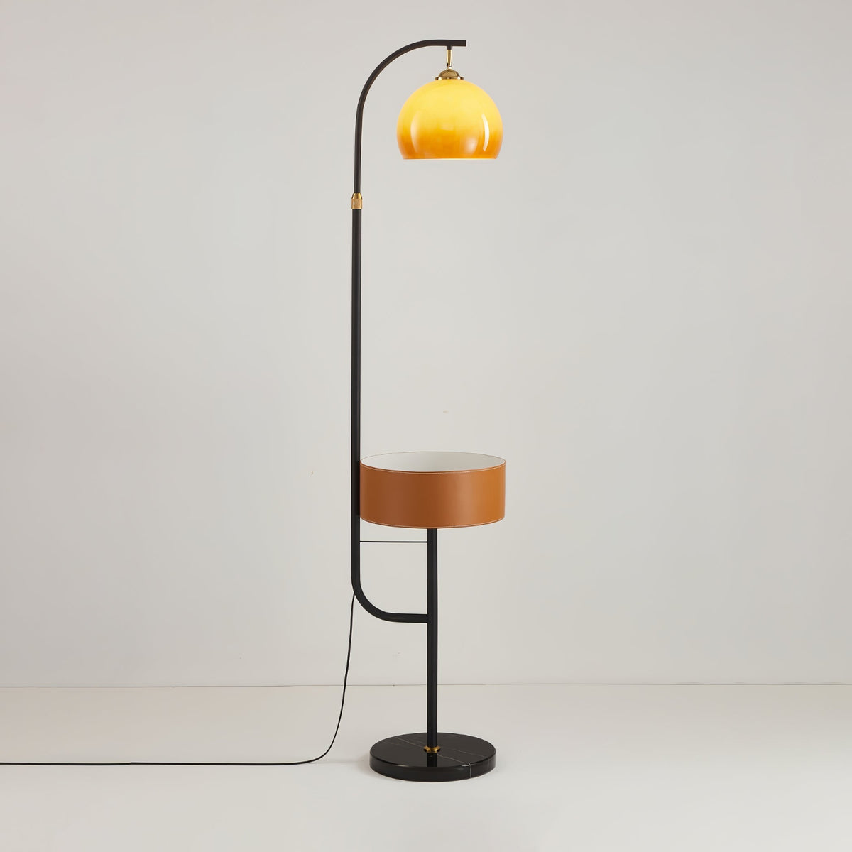 Caramel Arch Uplight Lamp Floor Lamp