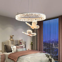 Cartoon Butterfly Acrylic Ceiling light fitting Pendant Lamp