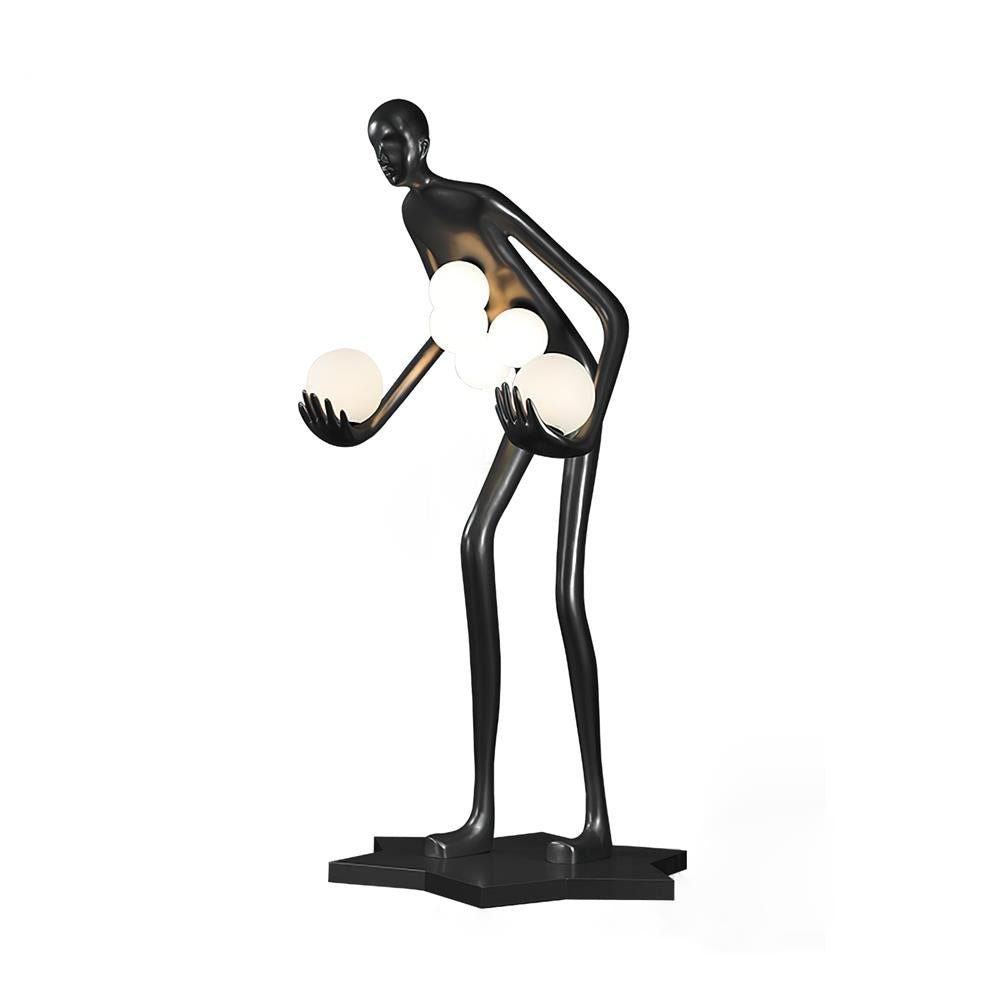 Celestial Guardian Sculpture Free-standing Lamp Floor Lamp