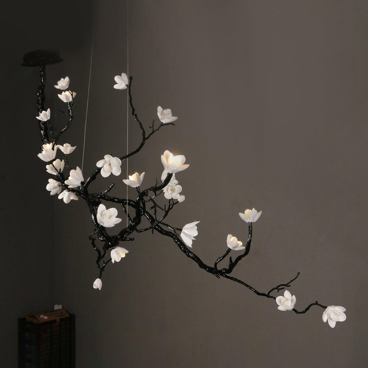 Ceramic Flower Ceiling fixture Chandelier