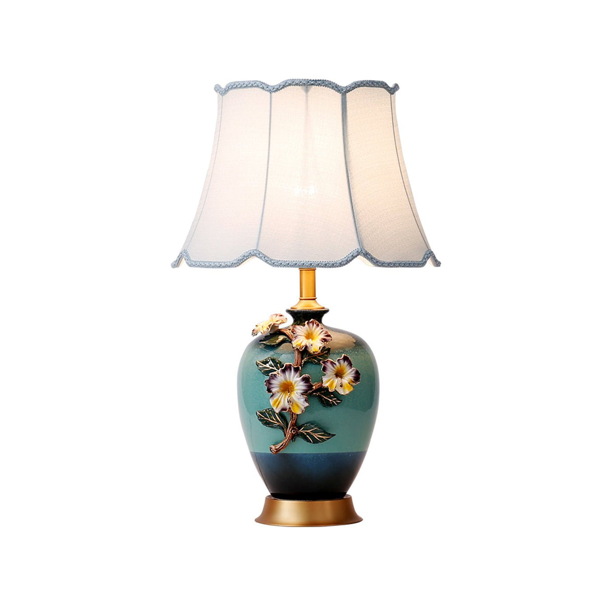 Ceramic Pattern Side table lamp Table Lamp