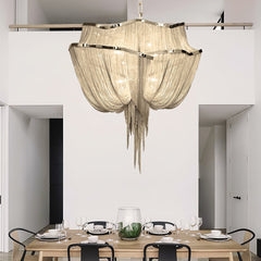 Chains Shimmering Pendant light Chandelier