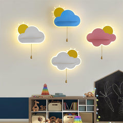 Child Cloud Sconce Wall Lamp
