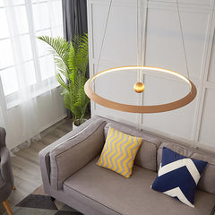 Circular LED Candelabrum Chandelier