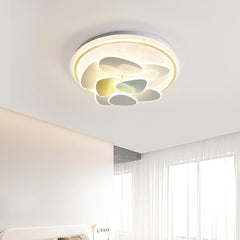 Colorful Cloud Round Flush mount light Ceiling Lamp