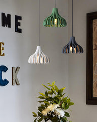 Coral Resin Hanging light Pendant Lamp