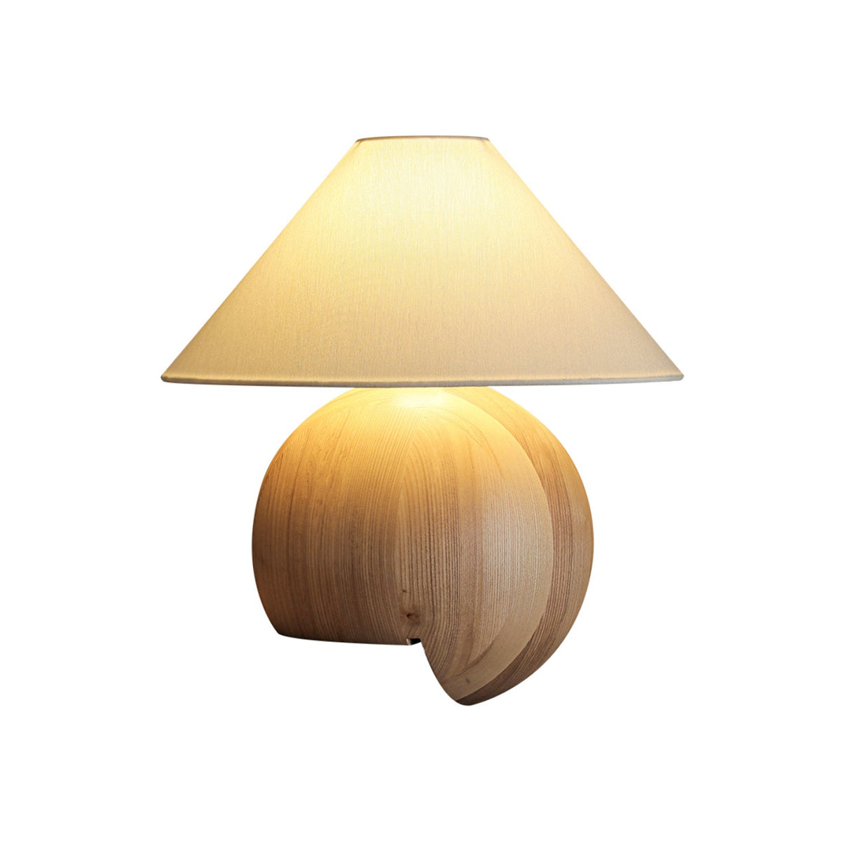 Corner Log Portable lamp Table Lamp