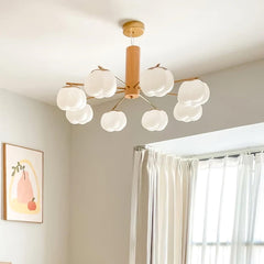 Cotton Balls Candelabrum Chandelier