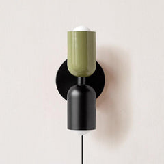 Couleur Double Plug In Lamp bracket Wall Lamp