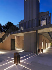 Crack Cube Post light Outdoor Light