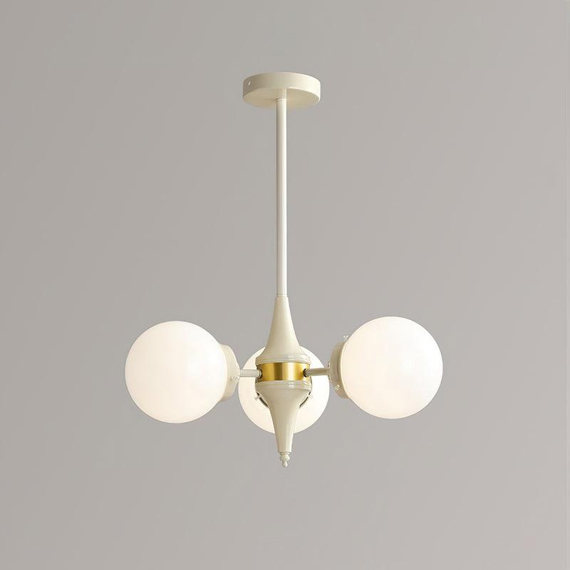 Cream Ball Electrolier Chandelier