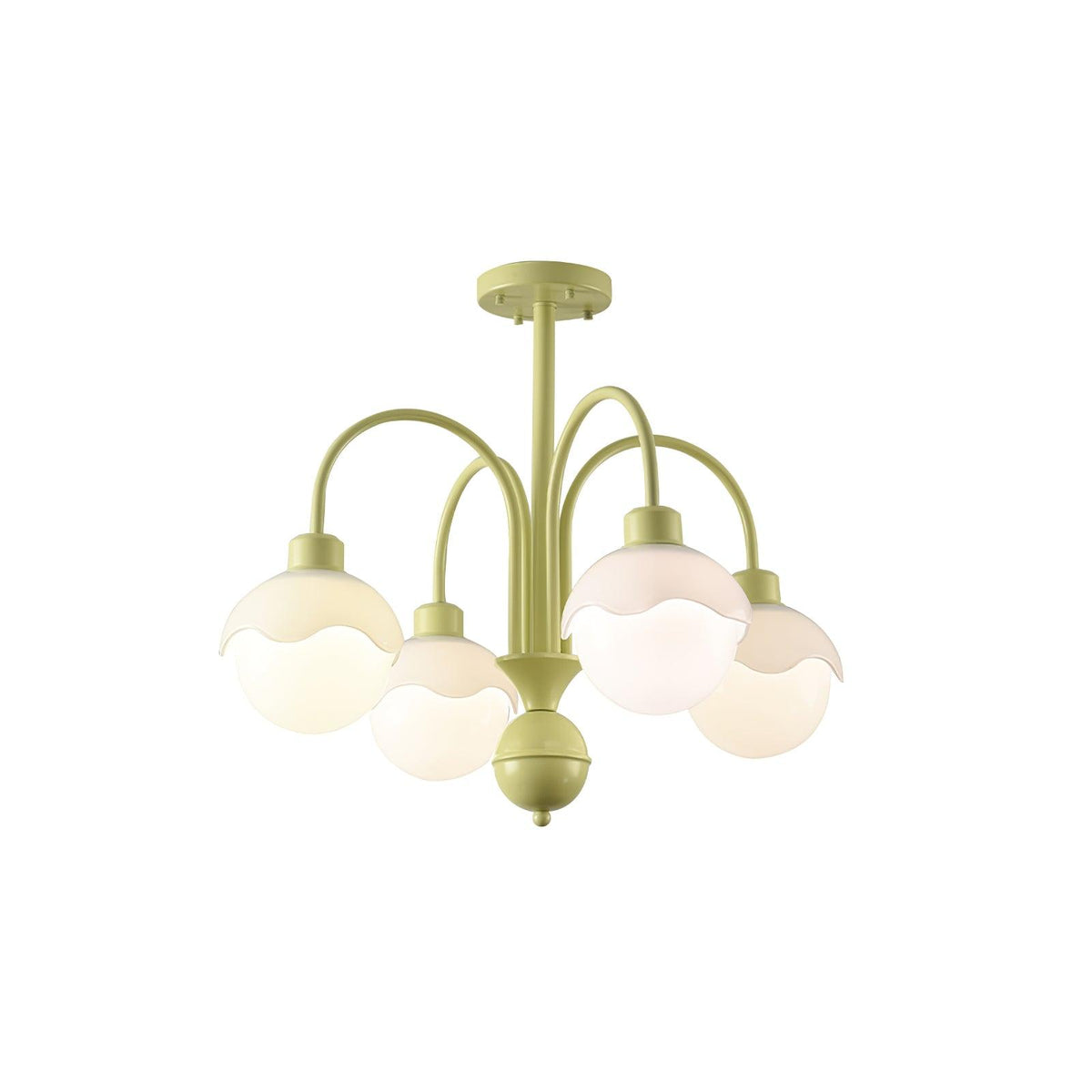 Creamy Lychee Matcha Candelabrum Chandelier