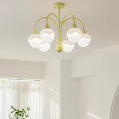 Creamy Lychee Matcha Candelabrum Chandelier