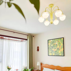 Creamy Lychee Matcha Candelabrum Chandelier