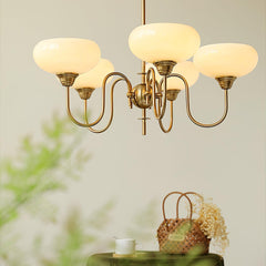 Creamy Persimmon Electrolier Chandelier