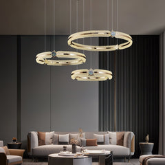 Creative Ring Gasolier Chandelier