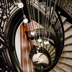 Crystal Bulb LED Hanging light Pendant Lamp