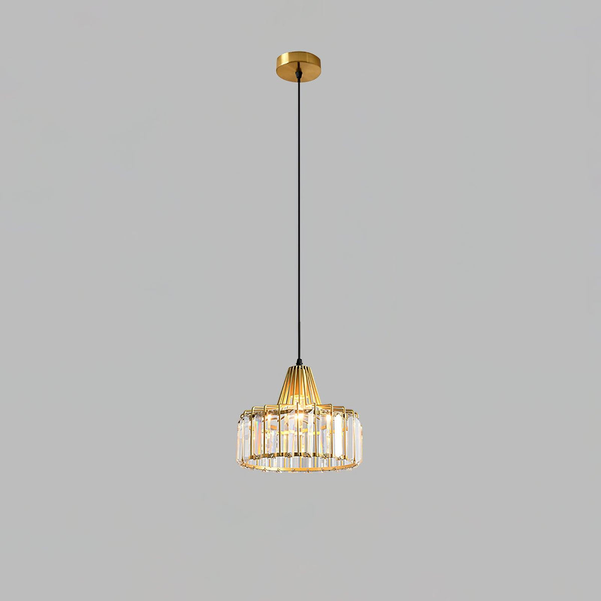 Crystal Drum Ceiling light fitting Pendant Lamp