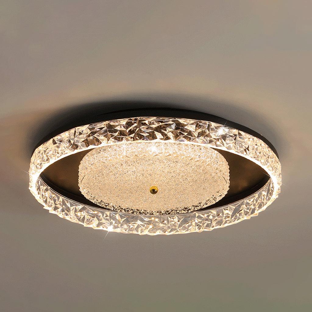 Crystal Embedded Overhead light Ceiling lamp
