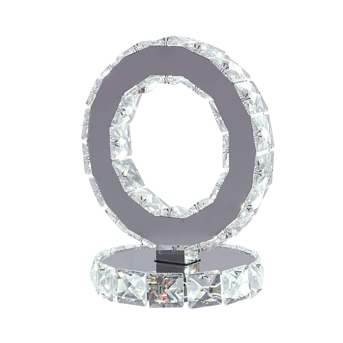 Crystal Rings Nightstand lamp Table Lamp