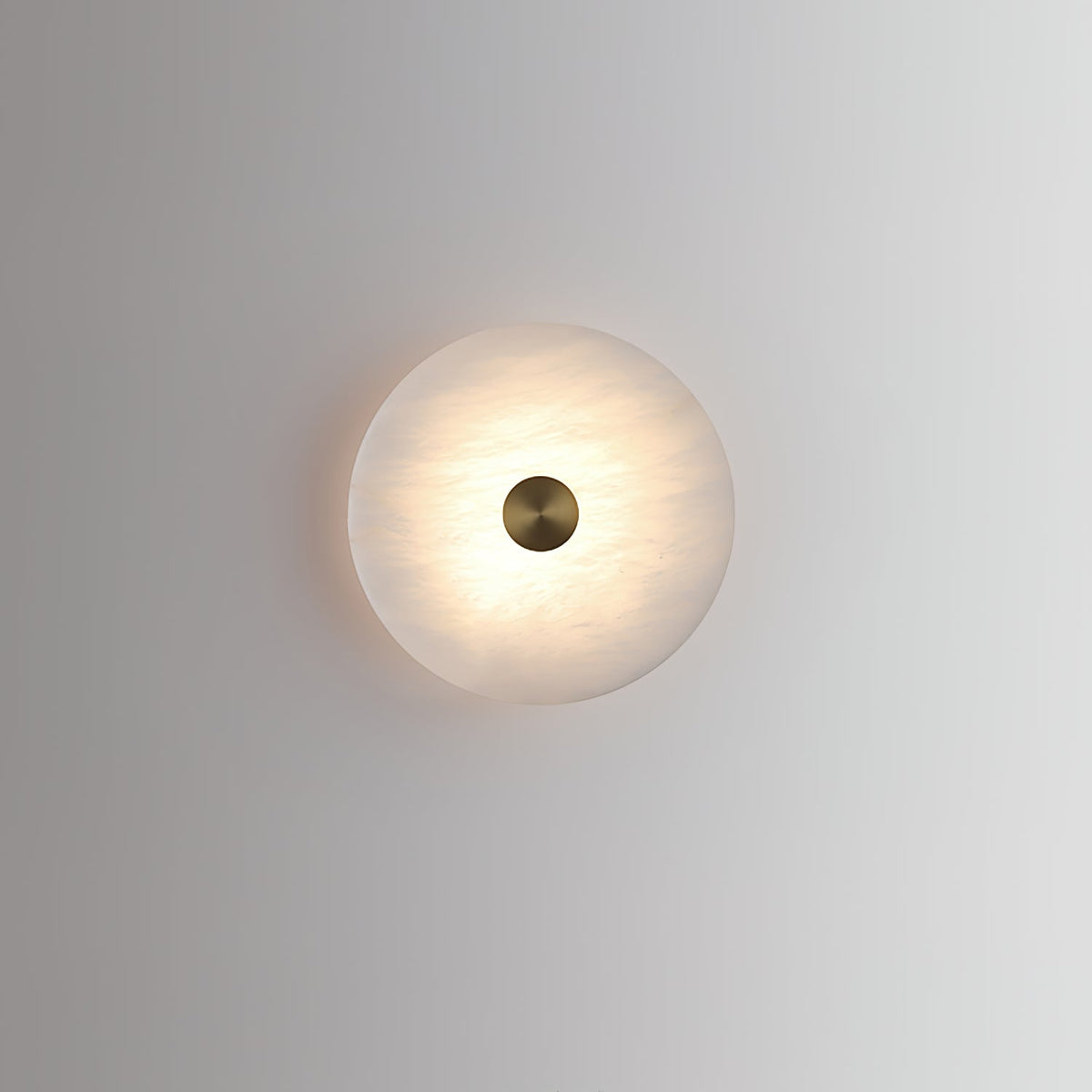 Disc Shaped Alabaster Wall sconce Wall Light