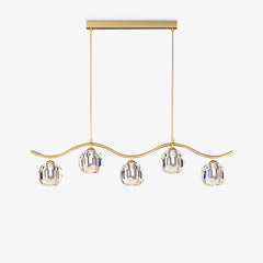 Eara Crystal Crown Chandelier