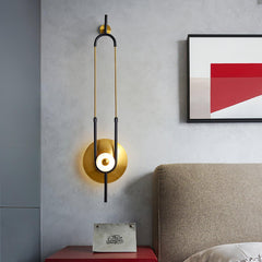 Ellipse Ring Marble Wall light fixture Wall Light