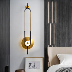 Ellipse Ring Marble Wall light fixture Wall Light