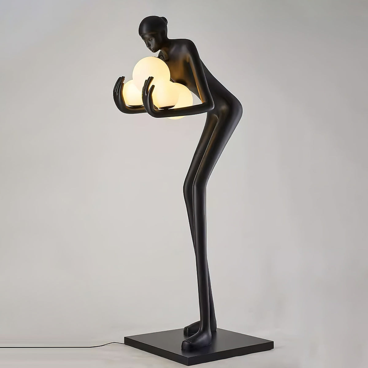 Embrace of Light Sculpture Uplight Lamp Floor Lamp