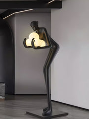 Embrace of Light Sculpture Uplight Lamp Floor Lamp