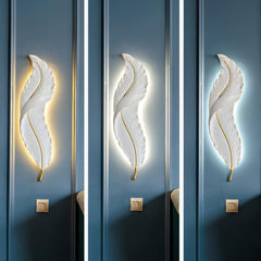 Feather Wall light fixture Wall Lamp
