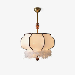 Feathered Lantern Houselight Pendant Light