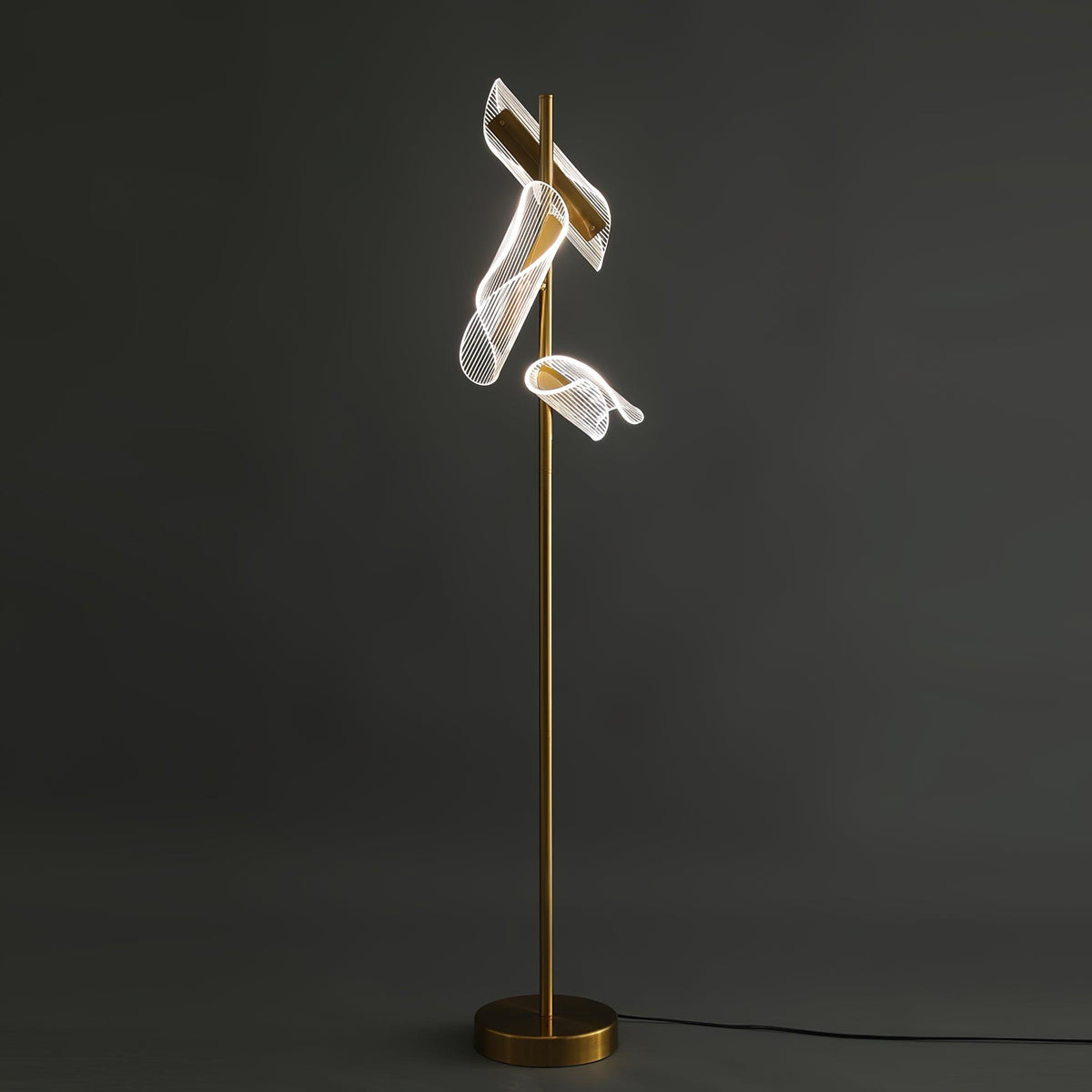 Flame Accent Lamp Floor Lamp