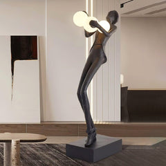 Gentleman Sculpture Ambient Floor Lamp Floor Lamp