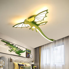 Green Dinosaur Ceiling-mounted light Ceiling Light