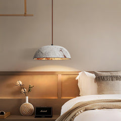 Half Dome Vintage Ceramic Droplight Pendant Lamp