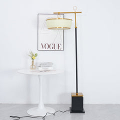 Hejun Fabric Free-standing Lamp Floor Lamp