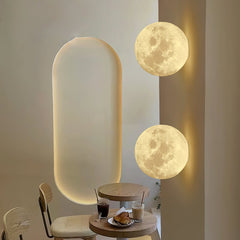 Moon 3D Wall-mounted light Wall Lamp