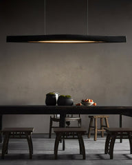 Horizon Linear Wood Houselight Pendant Lamp