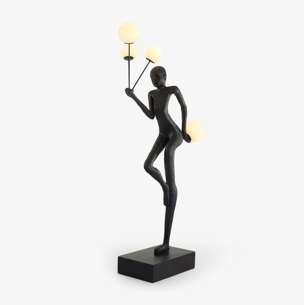 Juggling Sculptor Free-standing Lamp Floor Lamp