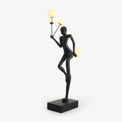 Juggling Sculptor Free-standing Lamp Floor Lamp