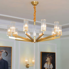 Kayla Brass Electrolier Chandelier