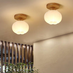 Large Flower Bag Overhead light Ceiling Lamp