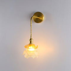 Laura Brass Wall-mounted light Wall Lamp
