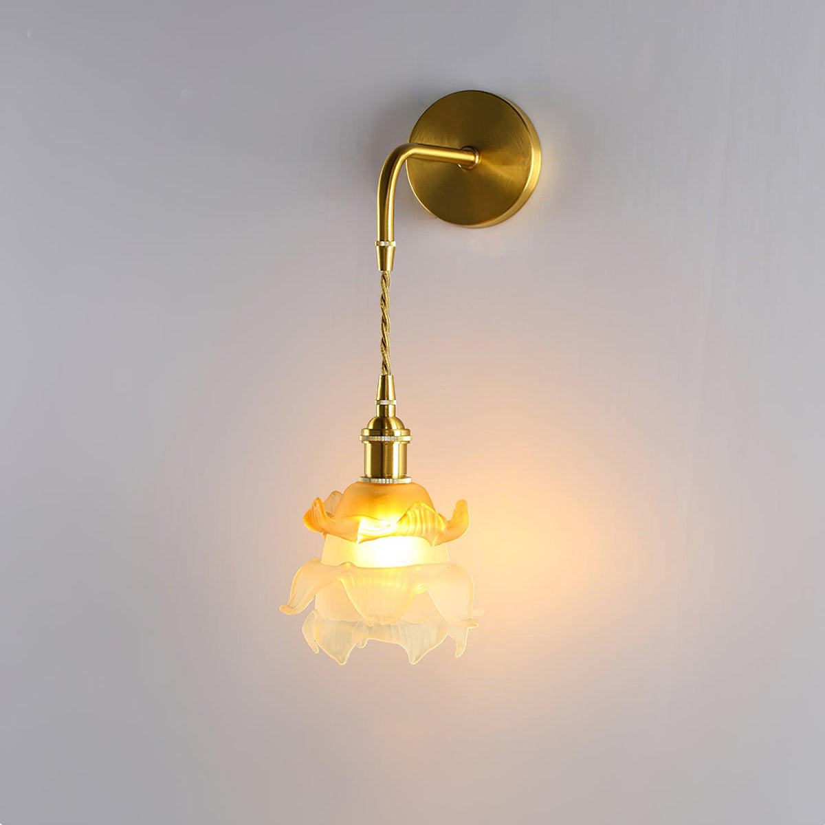 Laura Brass Wall-mounted light Wall Lamp