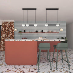 Orbion Black Droplight Pendant Lamp