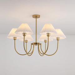 Lenore Pleated Ceiling fixture Chandelier