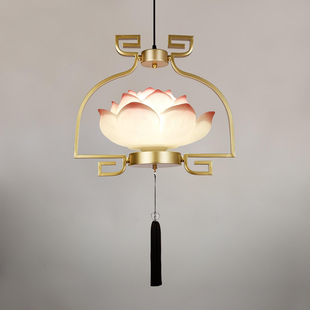 Lotus Bloom Gasolier Chandelier