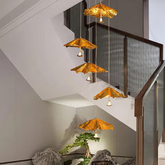 Livra Leaf Gasolier Chandelier